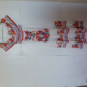 Offers Invited!  ❤  Floral Off Shoulder Maxi Dress! Gorgeous! L New